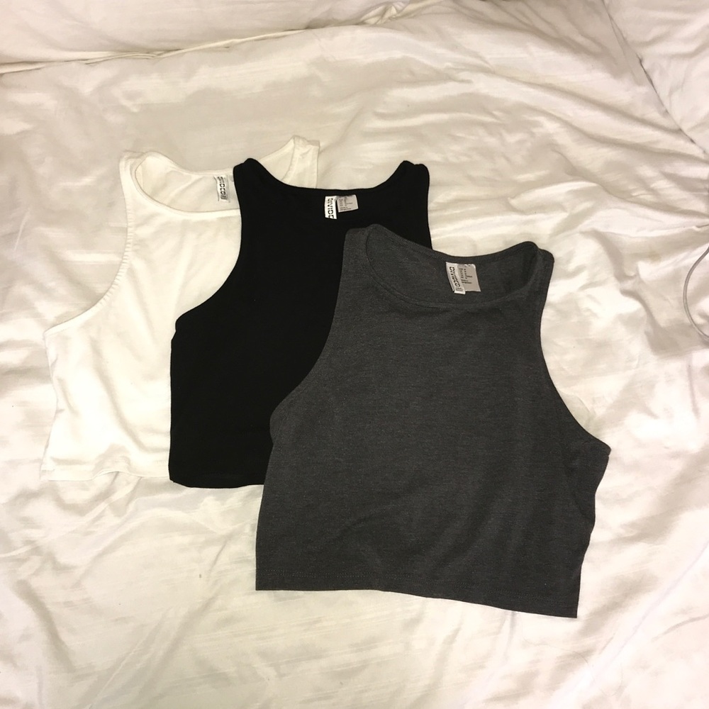 h&m crop tops